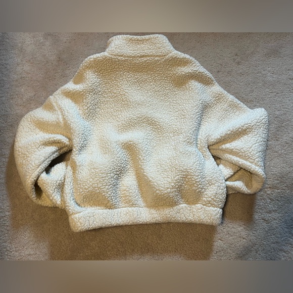 Garage Teddy Bear Sherpa Zip Up Jacket - Picture 3 of 4